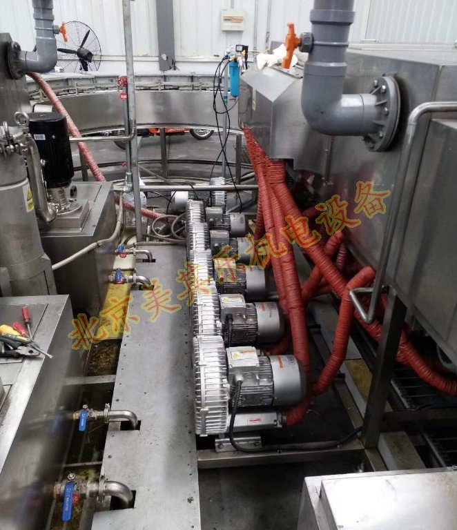 北京某項(xiàng)目使用3kw漩渦氣泵真空保壓